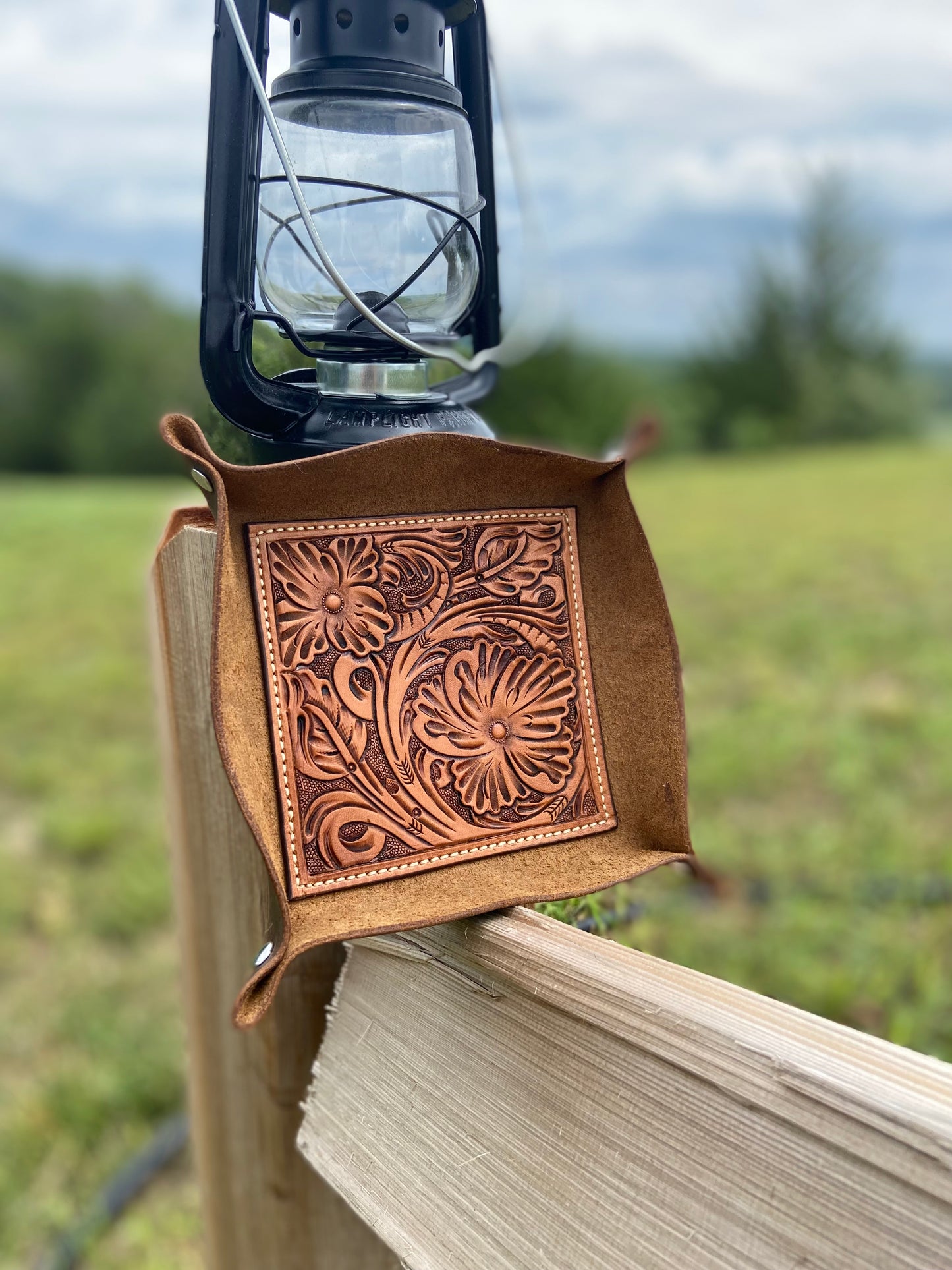 Custom Tooled Valet Tray