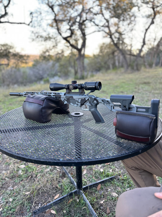 The Taco Leather Shooting Bag
