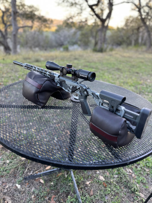 The Taco Leather Shooting Bag