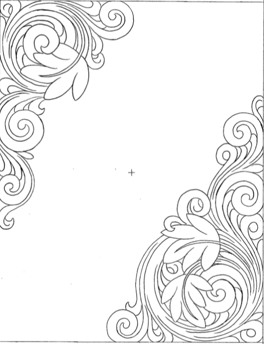Custom Partial Tooled Padfolio - Steno