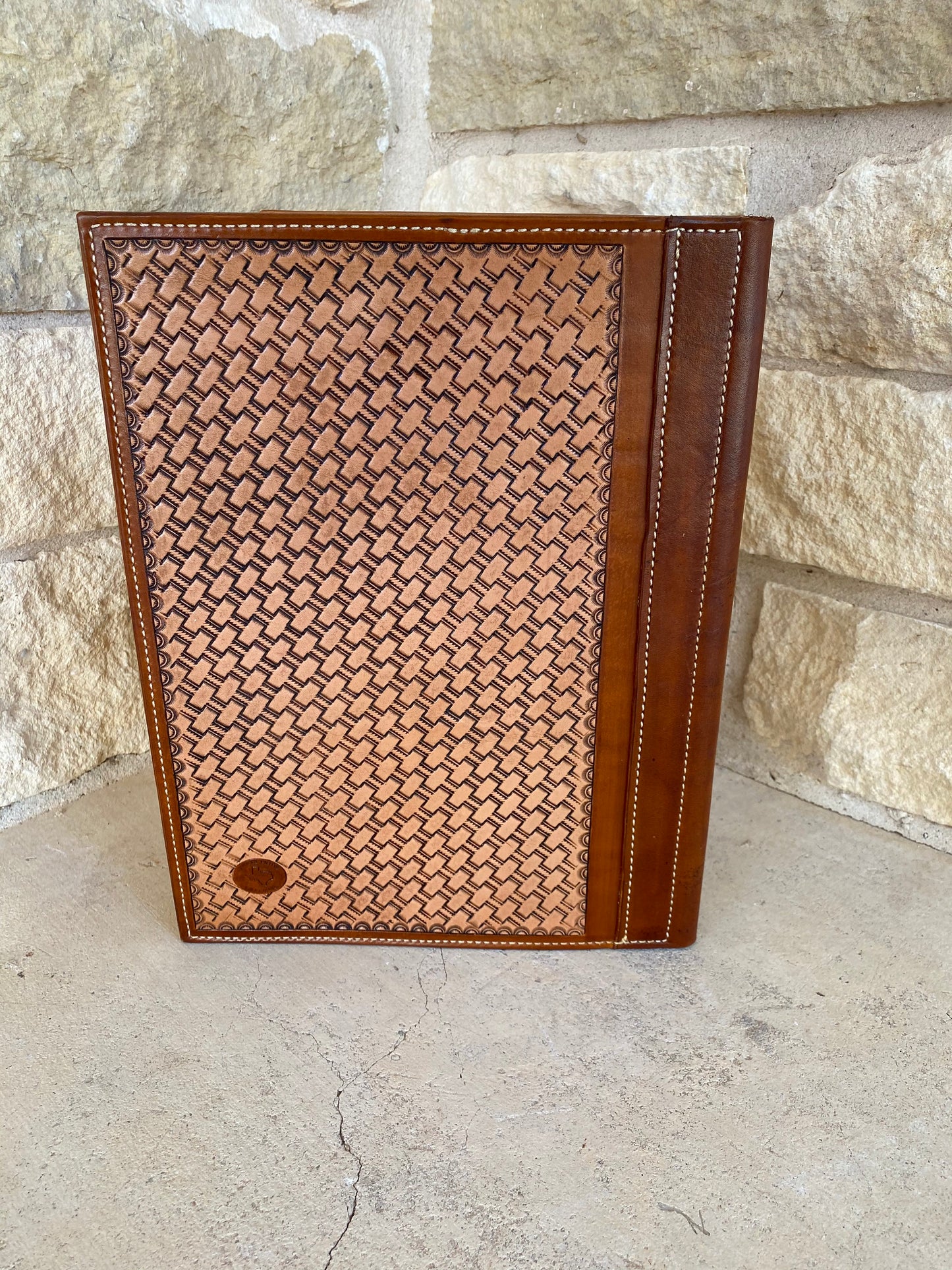Custom Partial Tooled Padfolio - Letter