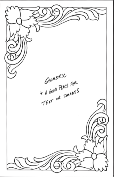 Custom Partial Tooled Padfolio - Steno