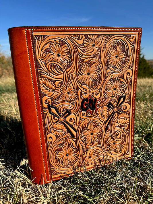 Custom Fully Tooled Padfolio - Letter