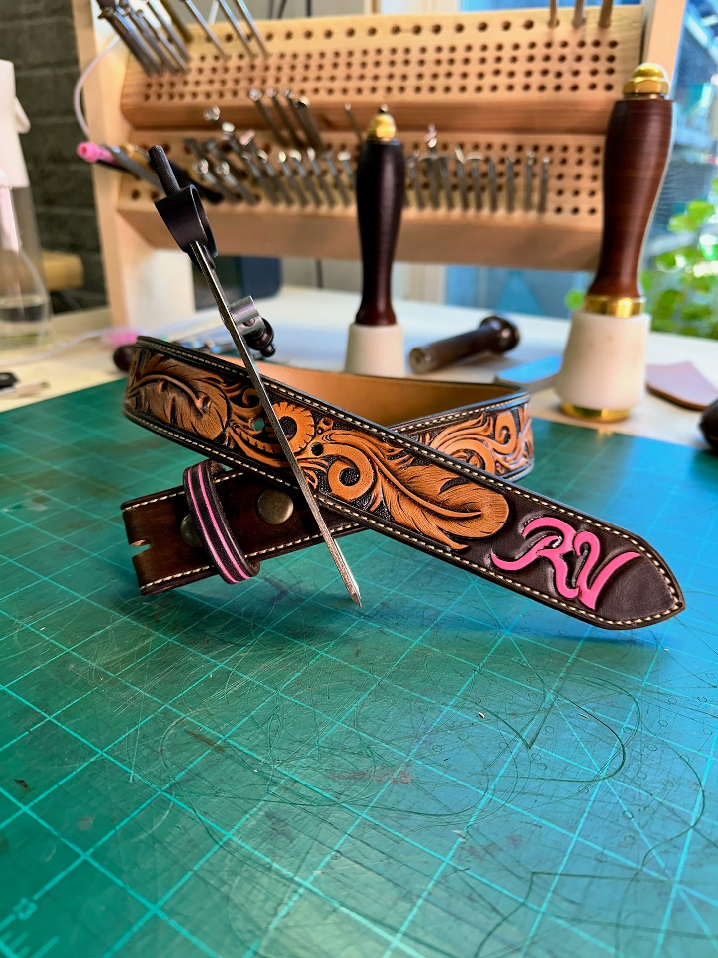 Custom Fully Tooled Belt