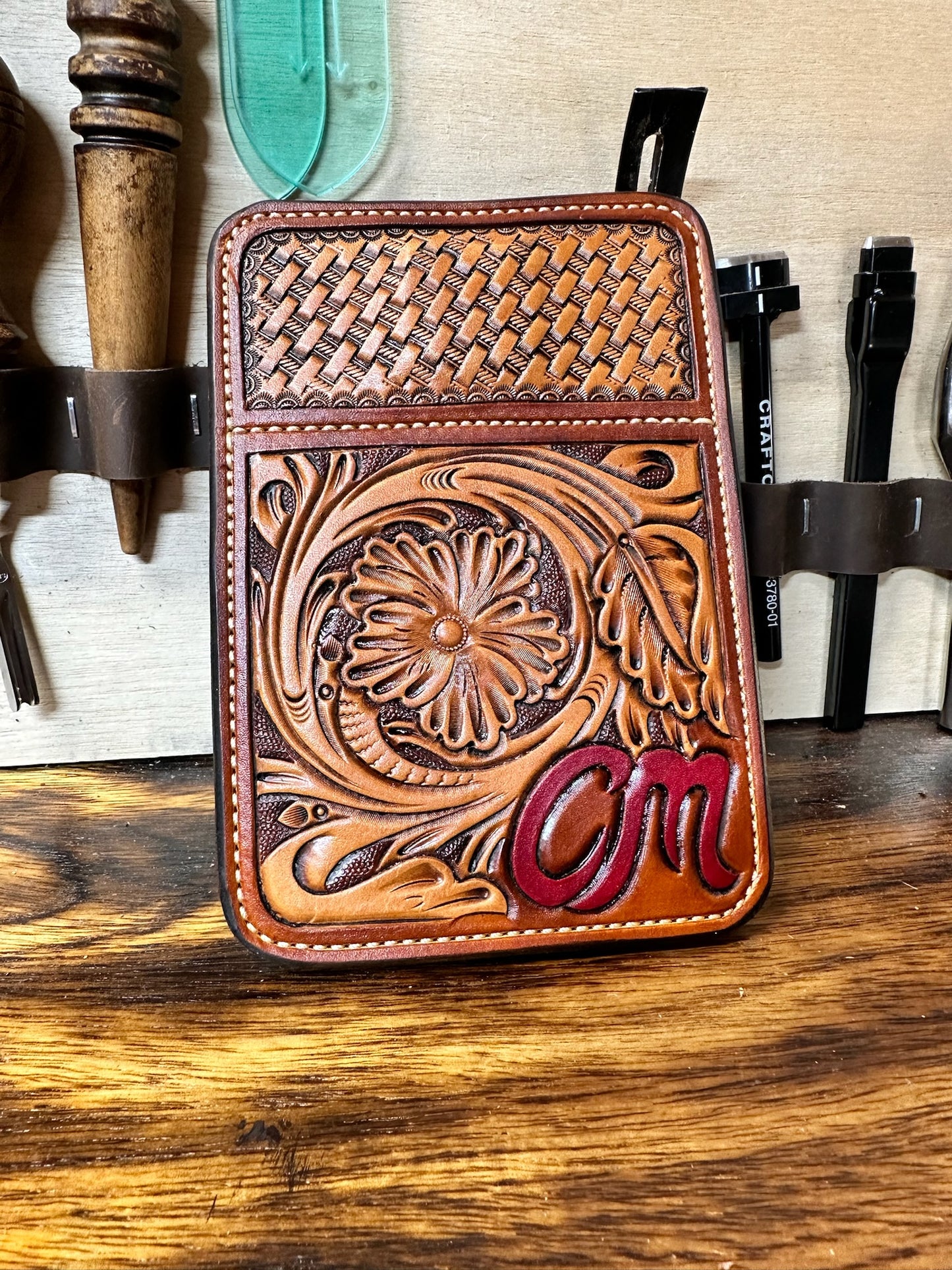 Custom Tooled Gun Rest