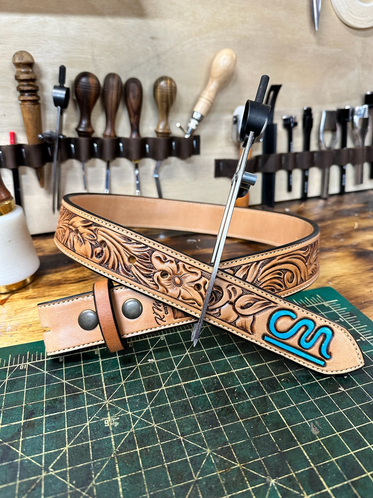 Custom Fully Tooled Belt