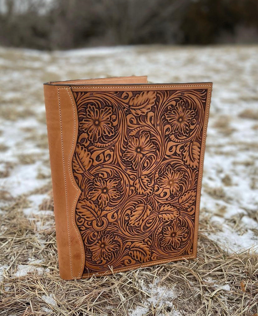 Custom Fully Tooled Padfolio - Letter