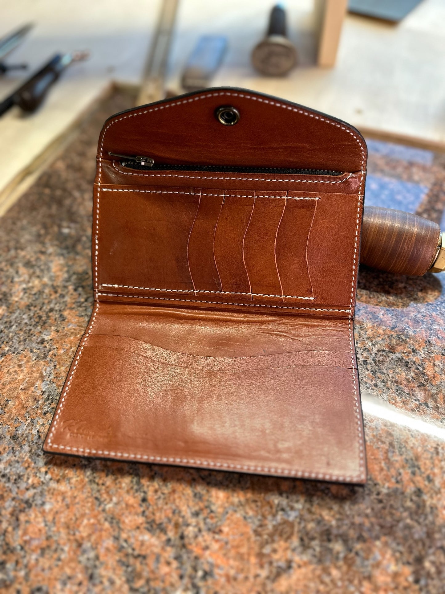 Custom Kangaroo Clutch Wallet