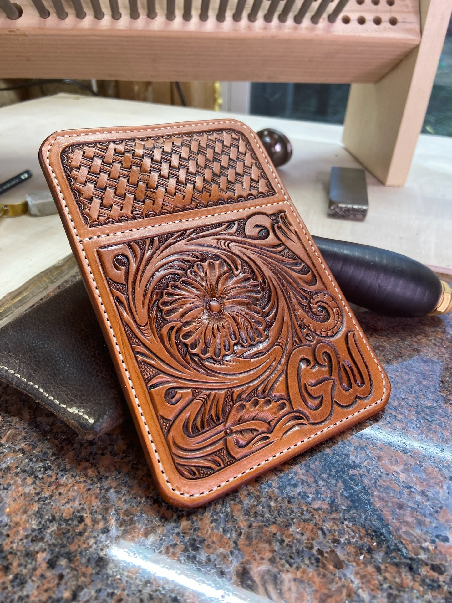 Custom Tooled Gun Rest