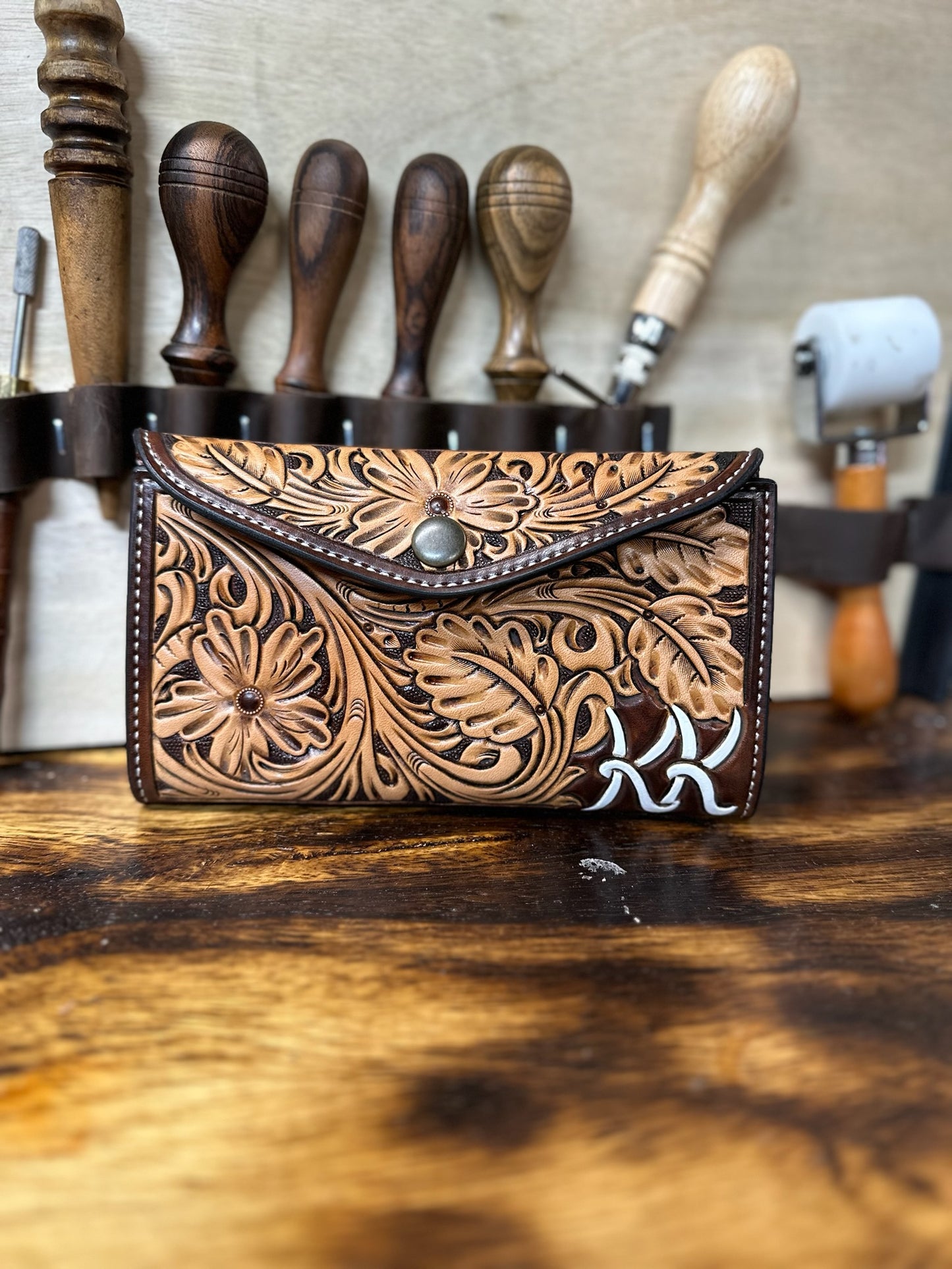 Custom Kangaroo Clutch Wallet