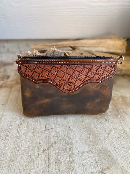 Tooled Leather Mexican Clutch Purse 60s 70s Handtooled Large | Etsy |  Leather crossbody bag small, Purses, Crochet bags purses