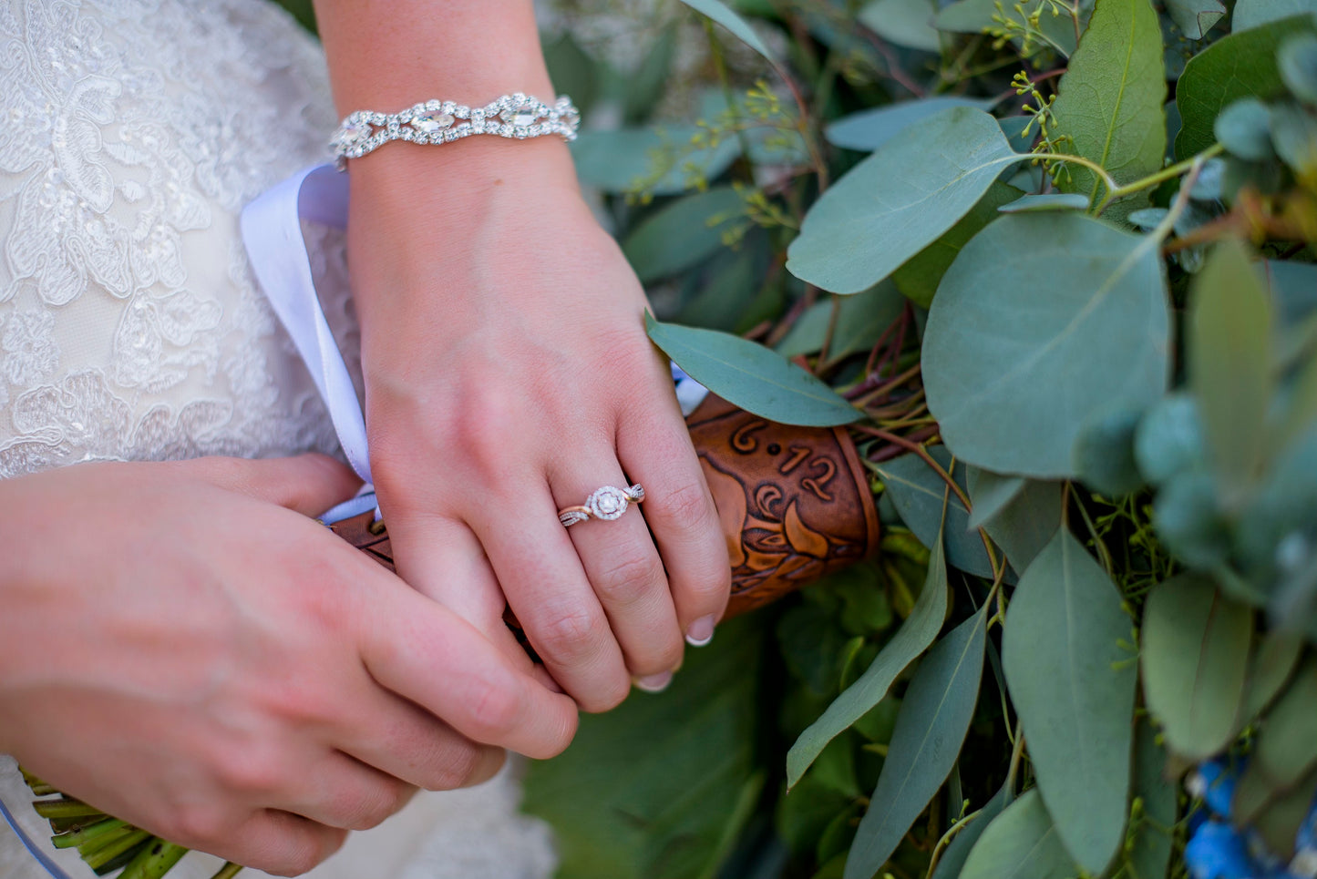 Custom Laced Bouquet Wrap