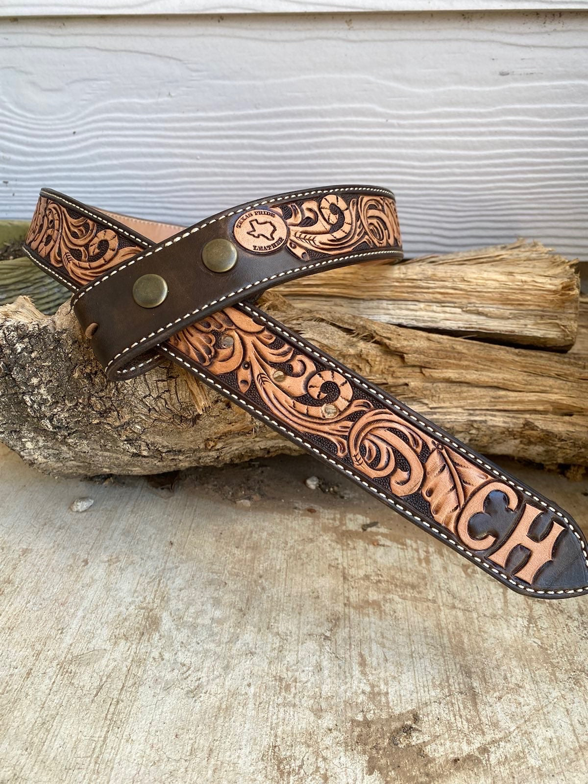 Custom Tooled Leather Belt – Big Creek Leatherworks