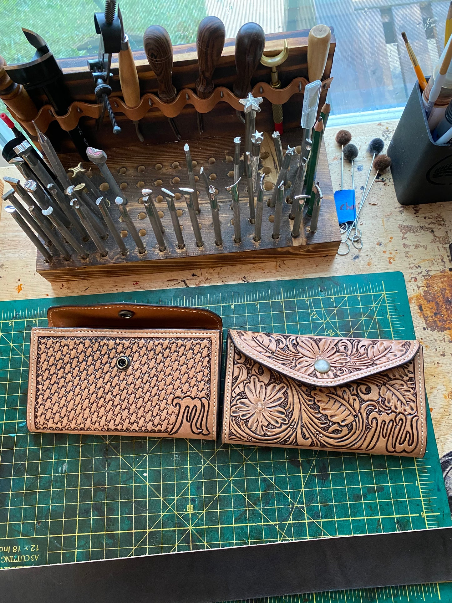 Custom Kangaroo Clutch Wallet