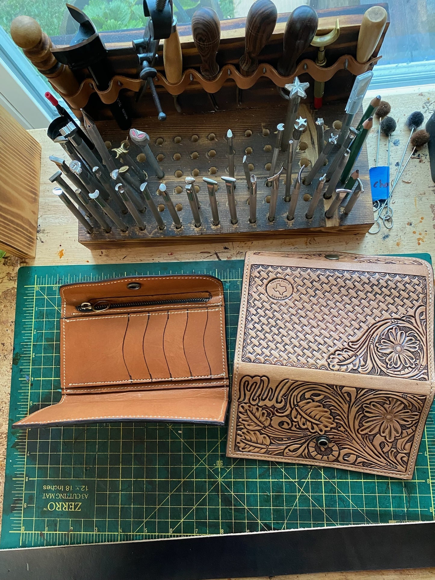 Custom Kangaroo Clutch Wallet